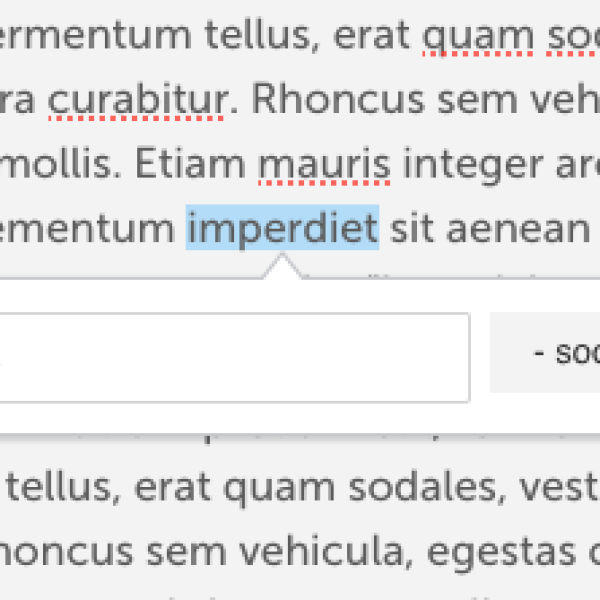 Voorbeeld van de linkbuilder in inzite:cms